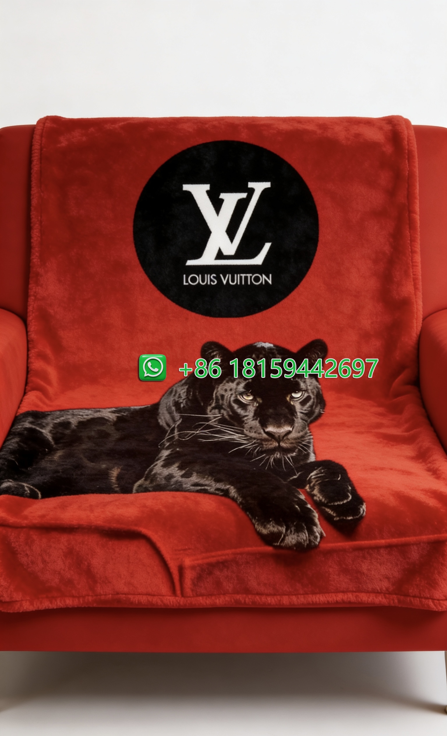 Louis Vuitton Throw Blankets